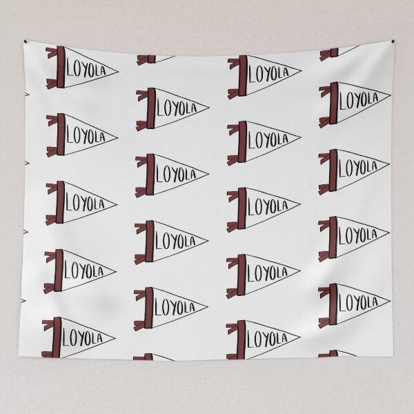 Item preview, Loyola University Flag Banner- White  designed and sold by roseliliana.