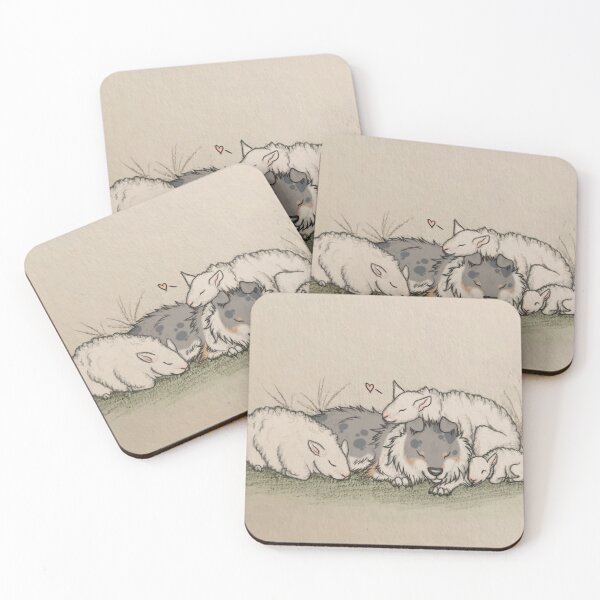 Item preview, Counted Too Many Sheep (Merle Collie) designed and sold by LexTheWolf.
