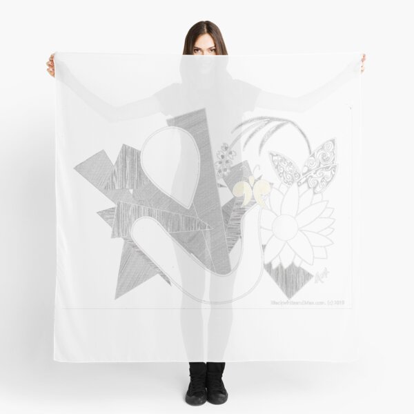 BlackWhiteandMax "Eden's Garden" Scarf