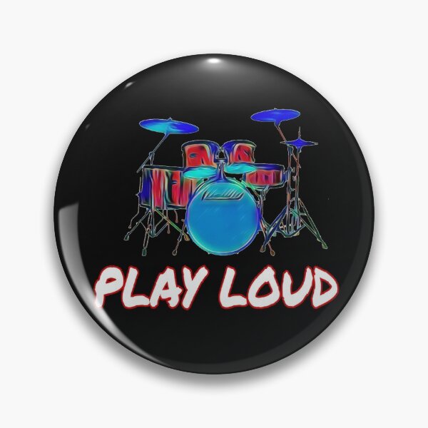 Item preview, Drums Play Loud designed and sold by DnTheory.