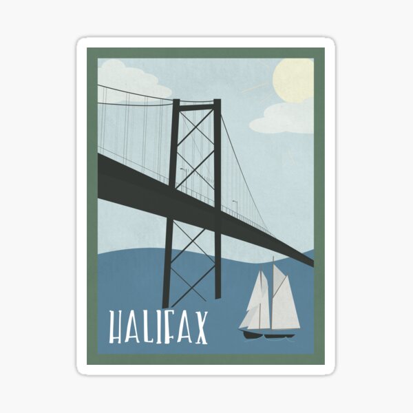 Halifax Canada Sticker