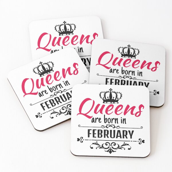 Item preview, Queens are born in february designed and sold by boohenterprise.