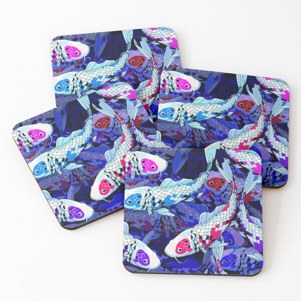 Item preview, seamless koi pattern  designed and sold by Bob Wong.