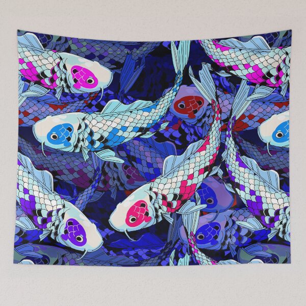 Item preview, seamless koi pattern  designed and sold by Bob Wong.