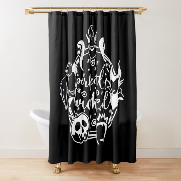 Perfectly Wicked Shower Curtain