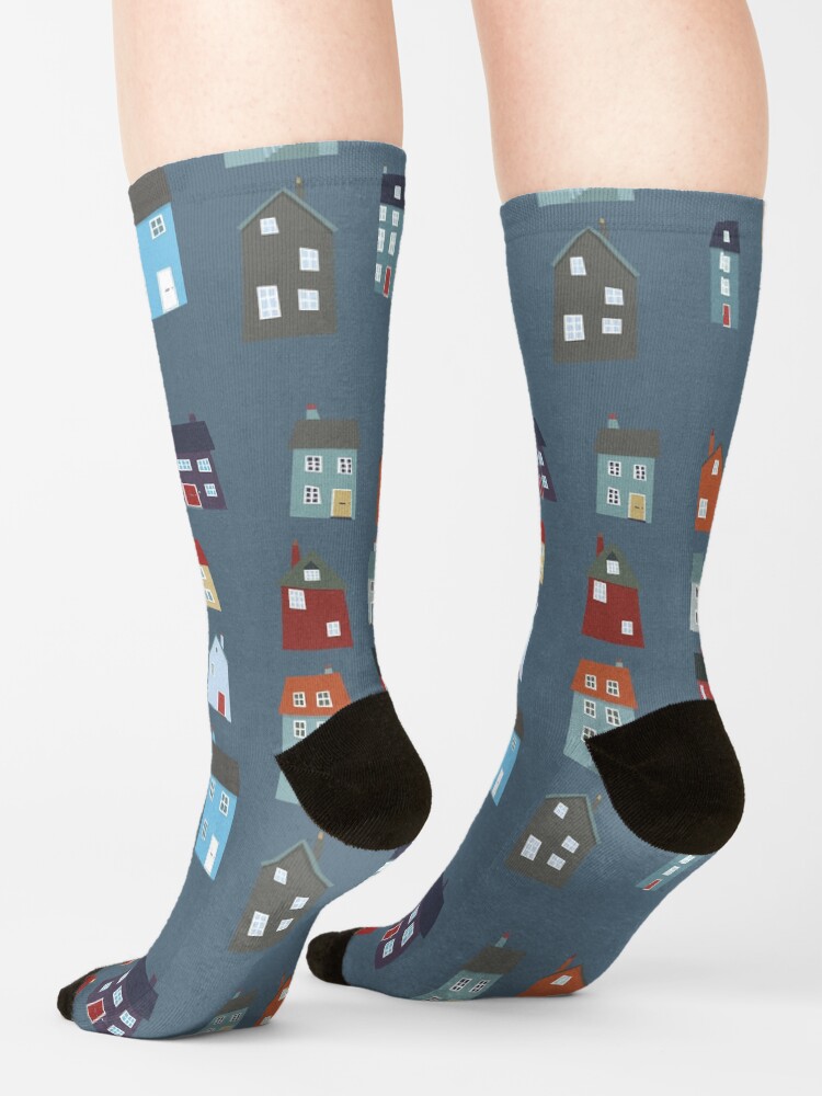 Alternate view of Little Houses Socks