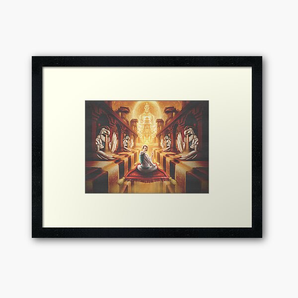 McKenna and the Sands of Time Framed Art Print