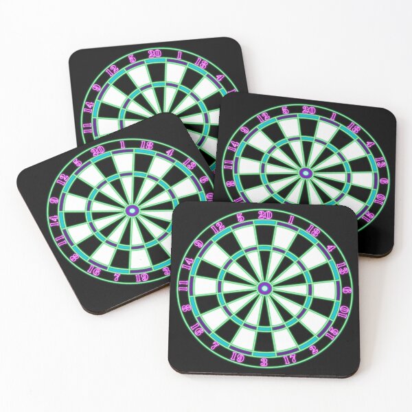 Item preview, Neon Dartboard designed and sold by Lee Stannard.