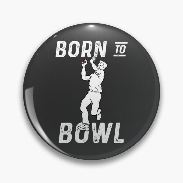 Item preview, Cricket Player Bowler Born To Bowl 3 by Cricket Fan Gifts designed and sold by oberdoofus.