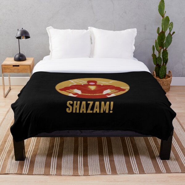 Shazam Reveals Throw Blanket