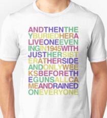 Holland, 1945 - Neutral Milk Hotel Unisex T-Shirt