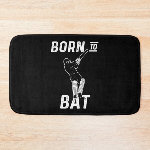 Item preview, Cricket Player Batsman Born To Bat by Cricket Fan Gifts designed and sold by oberdoofus.