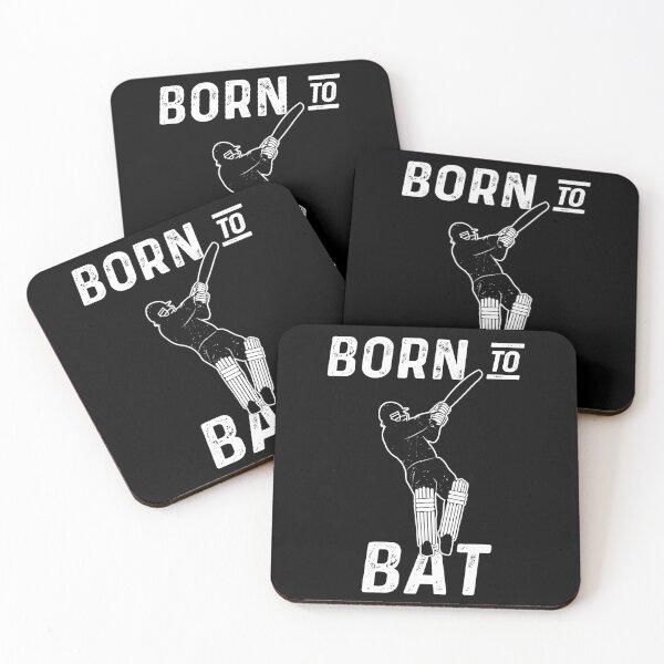 Item preview, Cricket Player Batsman Born To Bat by Cricket Fan Gifts designed and sold by oberdoofus.
