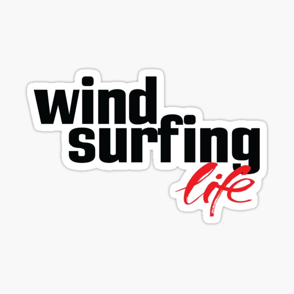 Windsurfing Life Sticker