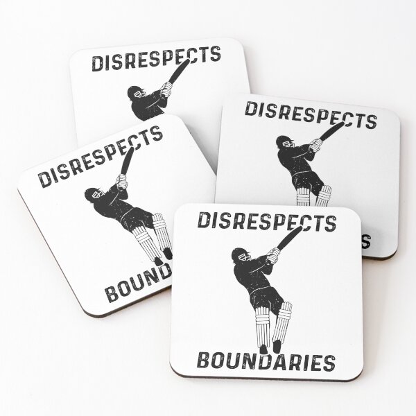 Item preview, Cricket Batsman Disrespects Boundaries by Cricket Fan Gifts designed and sold by oberdoofus.