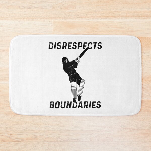 Item preview, Cricket Batsman Disrespects Boundaries by Cricket Fan Gifts designed and sold by oberdoofus.