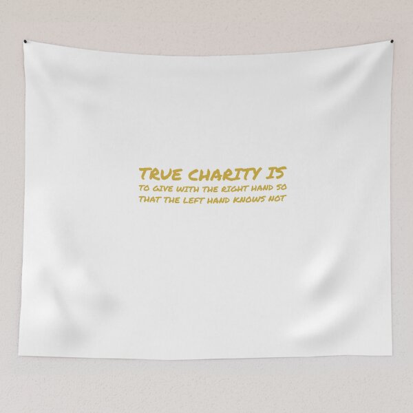 Item preview, True Charity Is... designed and sold by greenchimp.