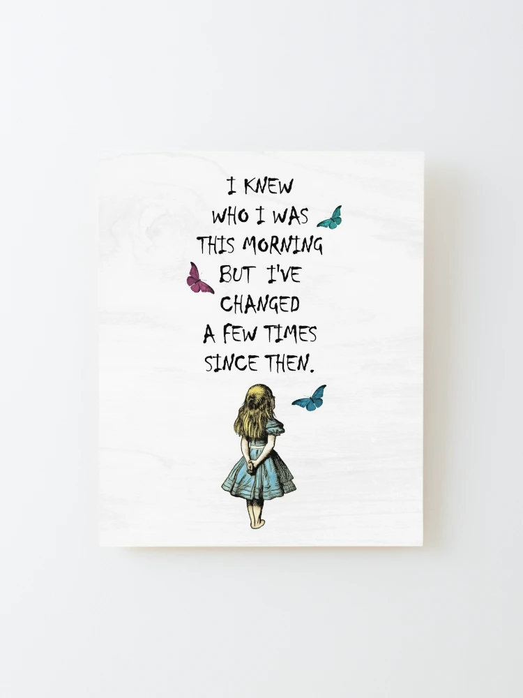 Vintage Alice in Wonderland Collage Who In The World Am I Quote Onesie by  Anna W - Fine Art America