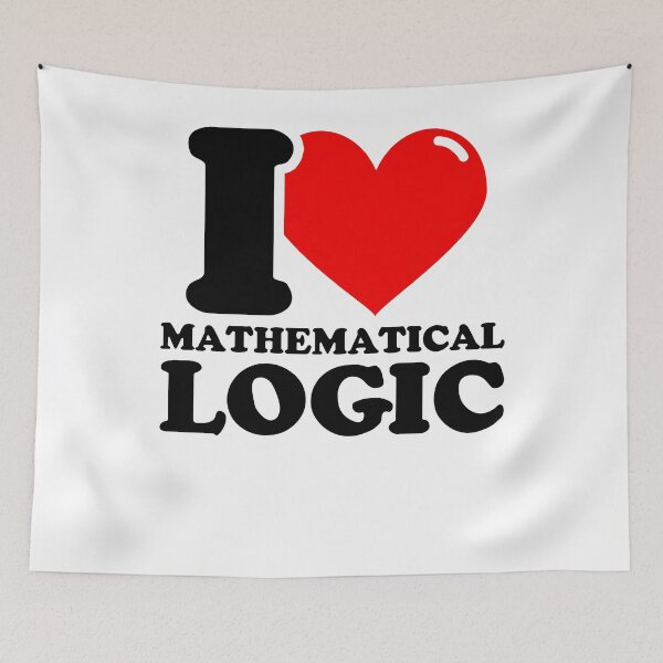 Item preview, I Love Mathematical logic designed and sold by fabianb.