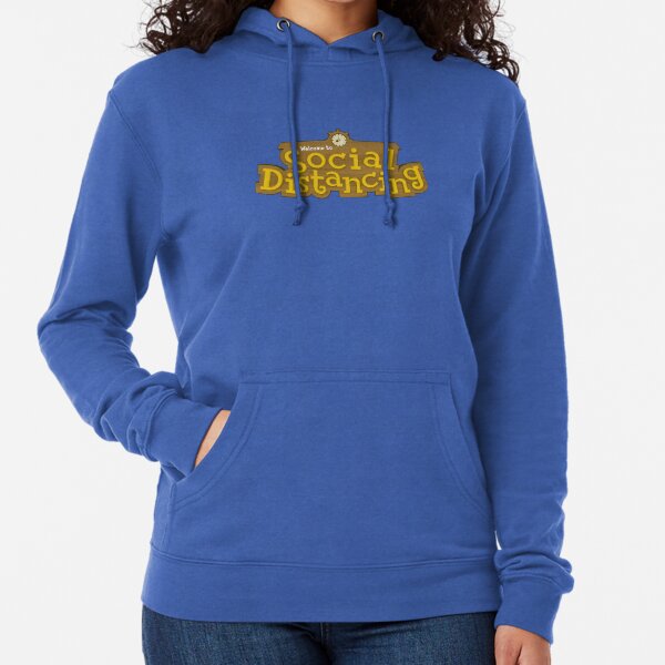 Animal Crossing: Social Distancing Lightweight Hoodie