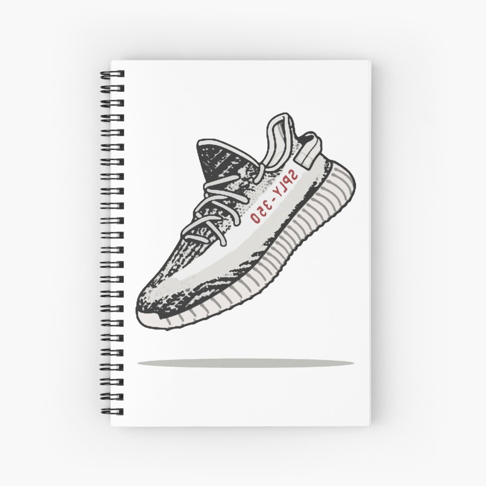 yeezy 350 v2" Spiral Notebook for Sale by lucien-schwob | Redbubble