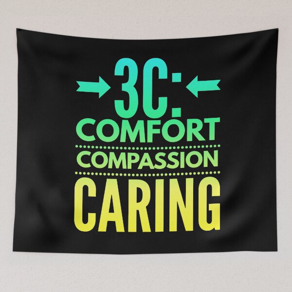 Item preview, Nurse 3C Comfort Compassion Caring  designed and sold by ojdart.
