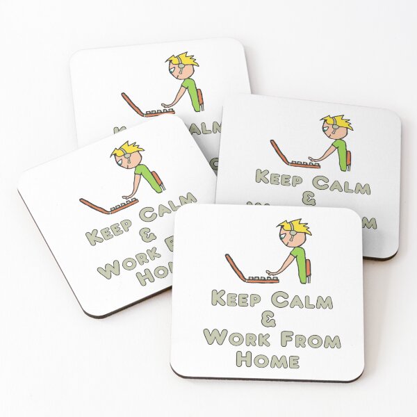 Item preview, Keep Calm and Work From Home designed and sold by Mark-Ewbie.