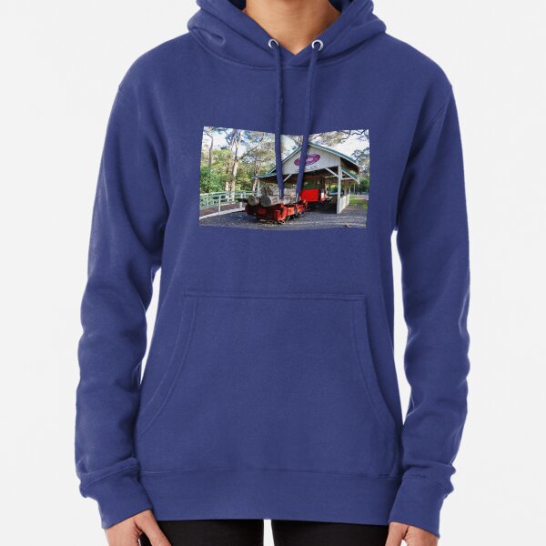 Timber train, Kate, Margaret River, Western Australia Pullover Hoodie