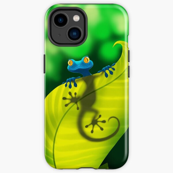 Blue Gecko iPhone Tough Case