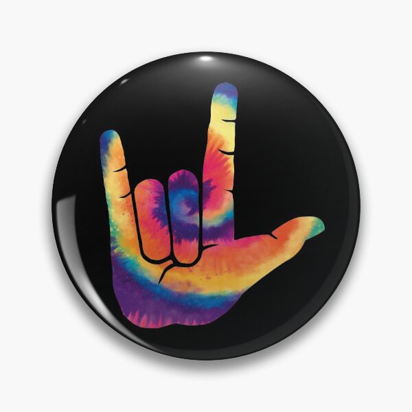 Item preview, ASL ILY TYE DYE designed and sold by spyderboy8.