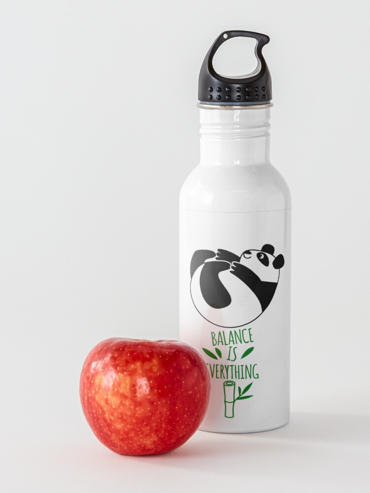 Alternate view of Balance Is Everything! Tumbling panda. Water Bottle