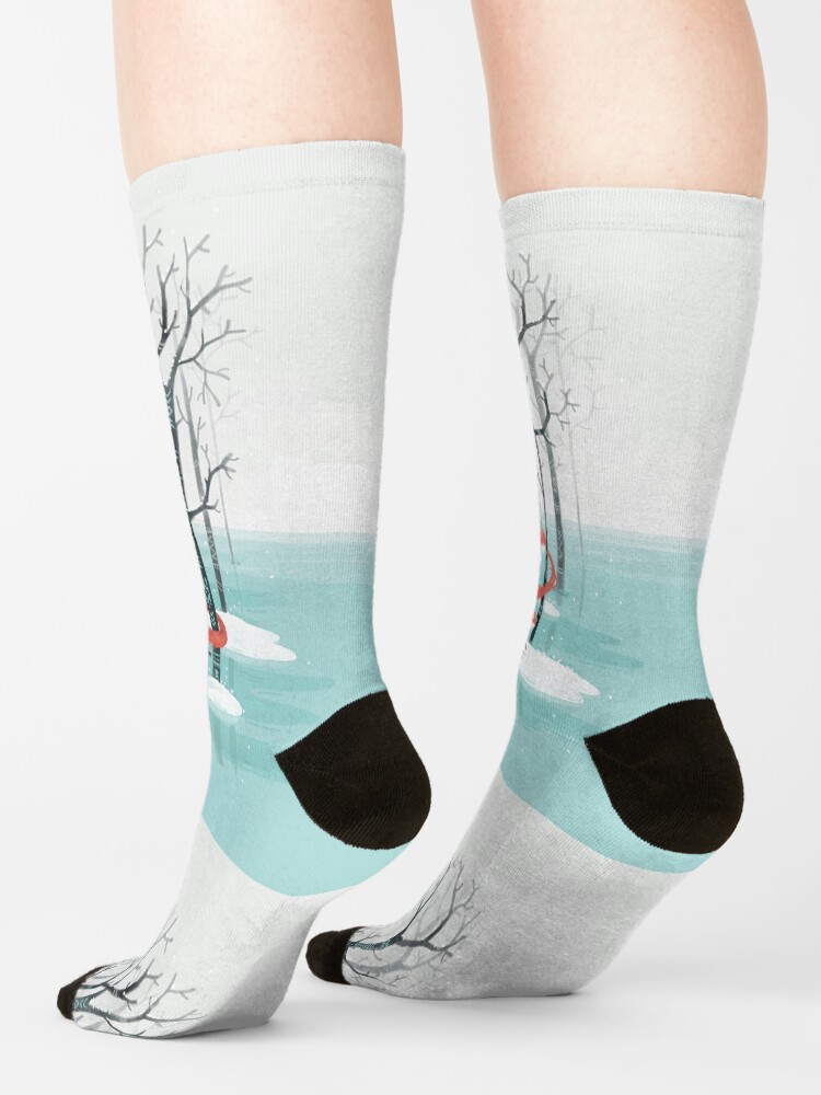 Alternate view of Forest Spirit Socks