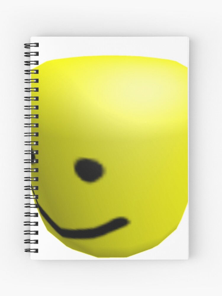 Roblox Funny Noob Spiral Notebook By Raynana Redbubble - roblox face spiral notebooks redbubble