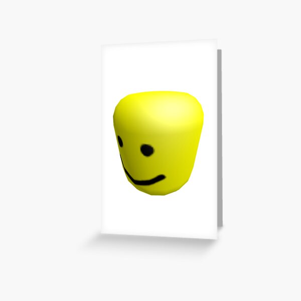 Roblox Greeting Cards Redbubble - roblox yellow tag