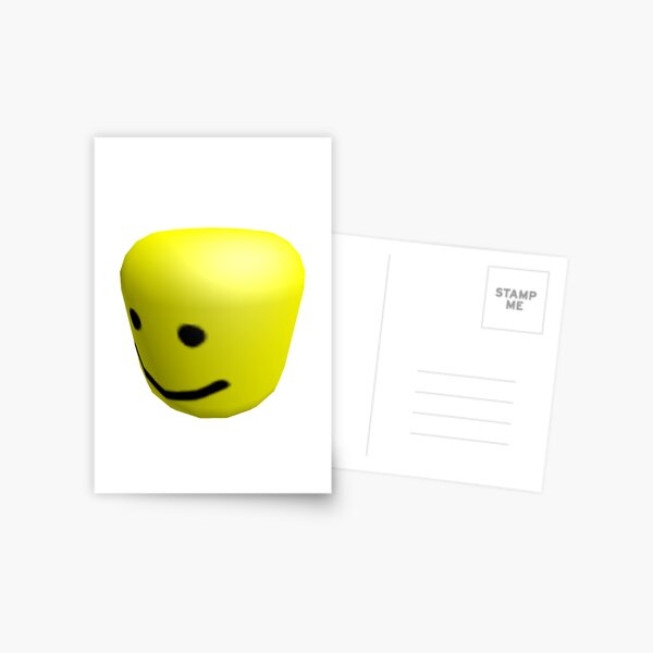 Roblox Postcards Redbubble - create meme oof oof roblox avatars roblox noob face smile pictures meme arsenal com