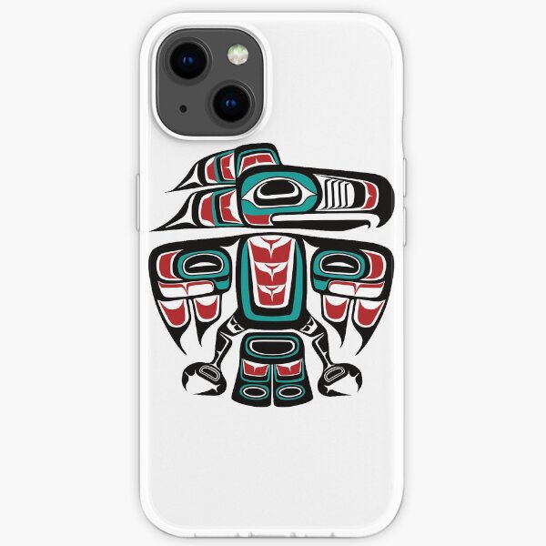 Haida Tlingit Totem der Ureinwohner iPhone Flexible Hülle
