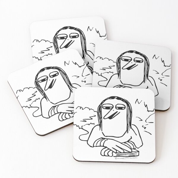 Item preview, Monna Lisa designed and sold by CreepyLilDucks.