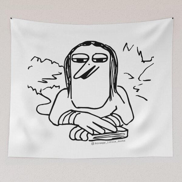 Item preview, Monna Lisa designed and sold by CreepyLilDucks.