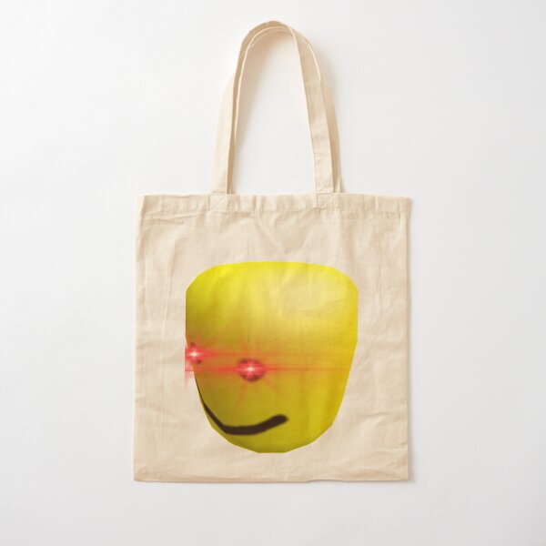 Roblox Funny Noob Tote Bag By Raynana Redbubble - happy roblox noob tote bag