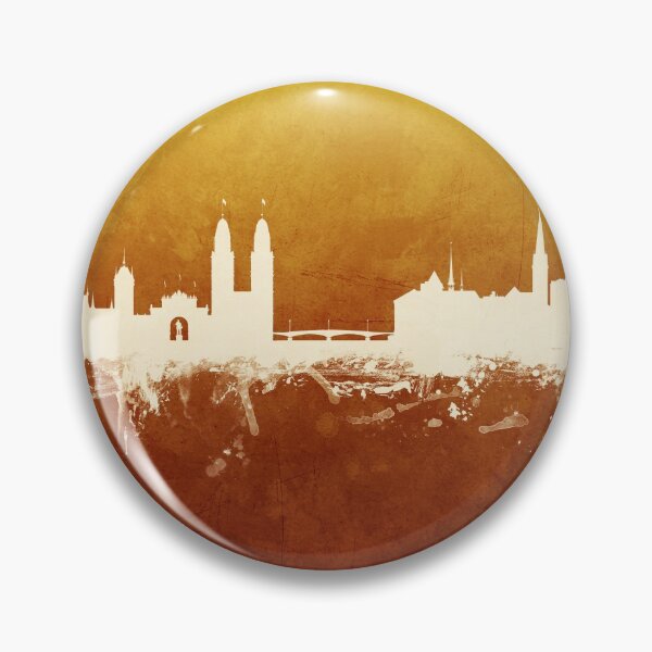 Item preview, Zurich Switzerland Skyline designed and sold by ArtPrints.