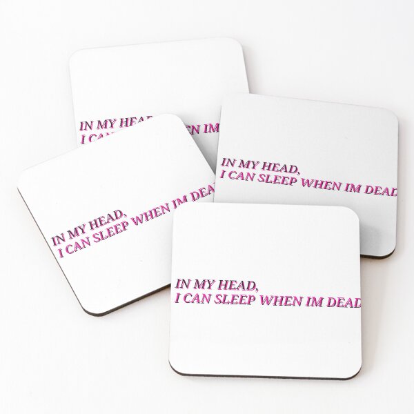 Item preview, In my head, i can sleep when im dead designed and sold by isabellenecessary.