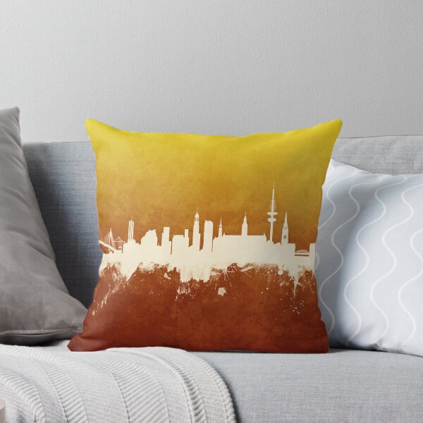 Item preview, Hamburg Germany Skyline designed and sold by ArtPrints.