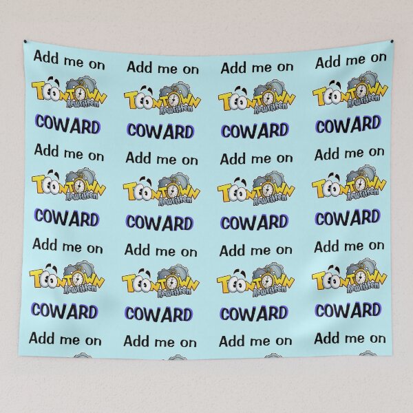 Item preview, Add Me on Toontown Coward designed and sold by MsWaffleArt.