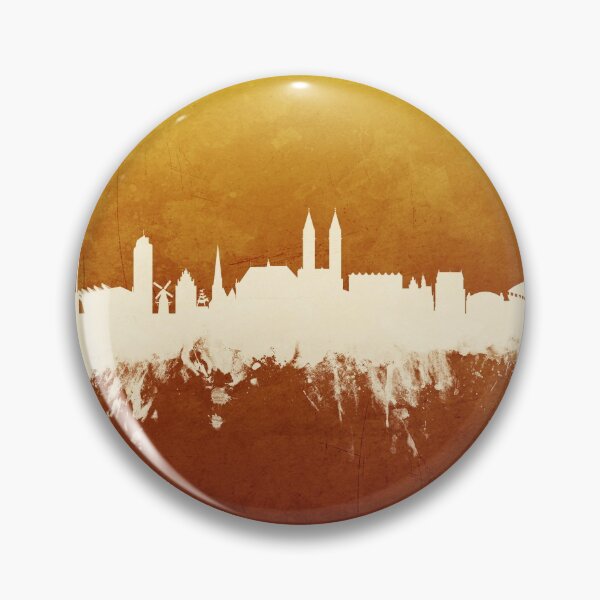 Item preview, Lubeck Germany Skyline designed and sold by ArtPrints.