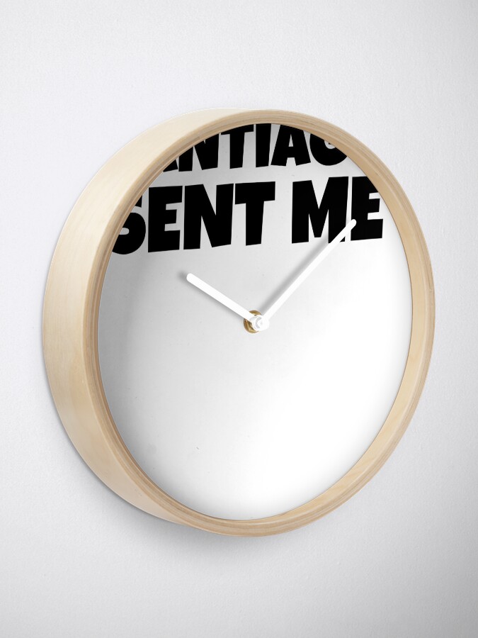 Alternate view of Santiago Sent Me Clock