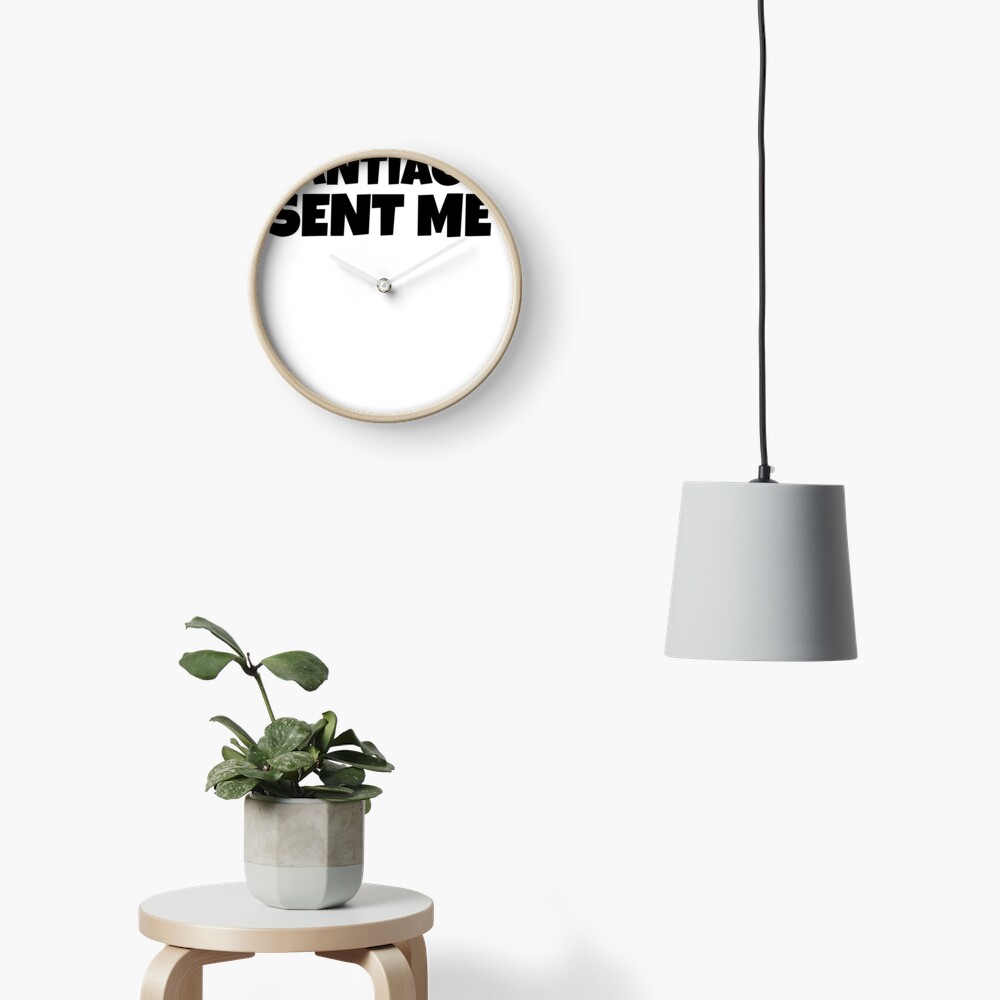 Santiago Sent Me Clock