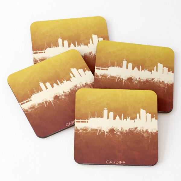 Item preview, Cardiff Wales Skyline designed and sold by ArtPrints.