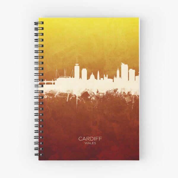 Artikelvorschau, Cardiff Wales Skyline entworfen und verkauft von ArtPrints.