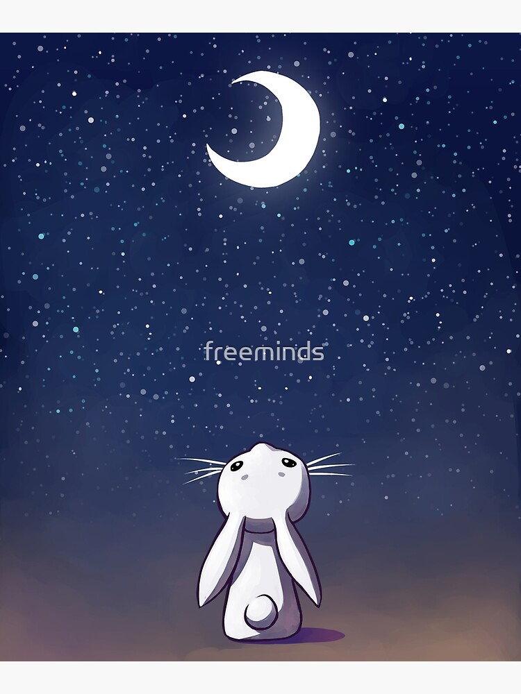Moon Bunny by freeminds