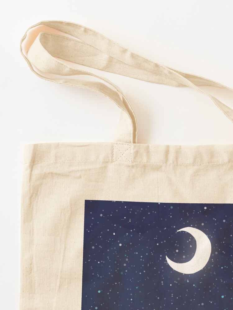 Alternate view of Moon Bunny Tote Bag